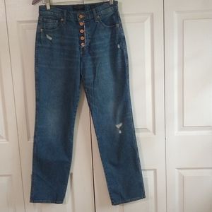 Lucky Brand straight mid rise jeans size 28